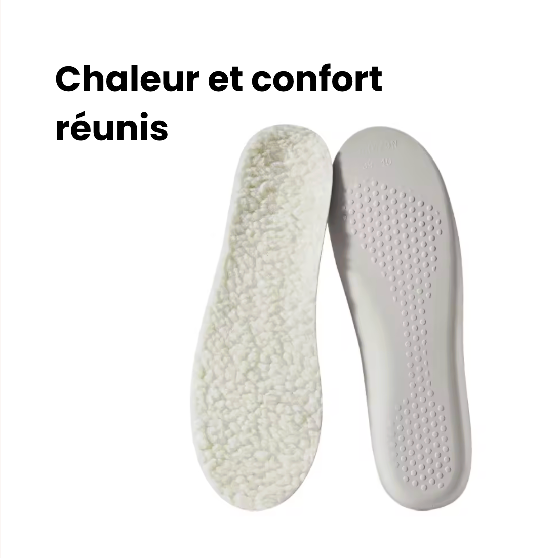 Semelle en Velours - Spécial Hiver -