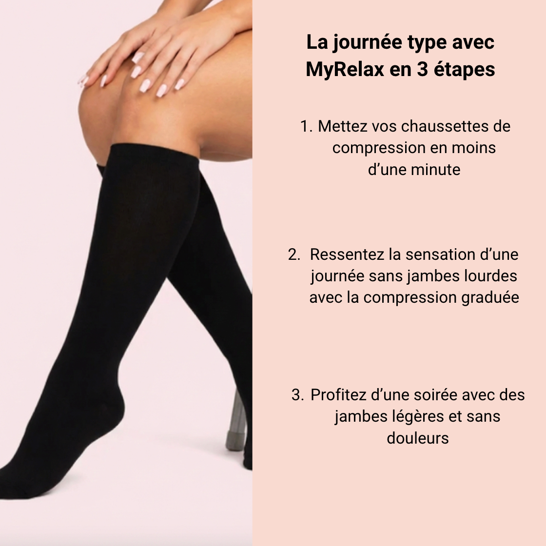 Chaussettes de compression - Premium